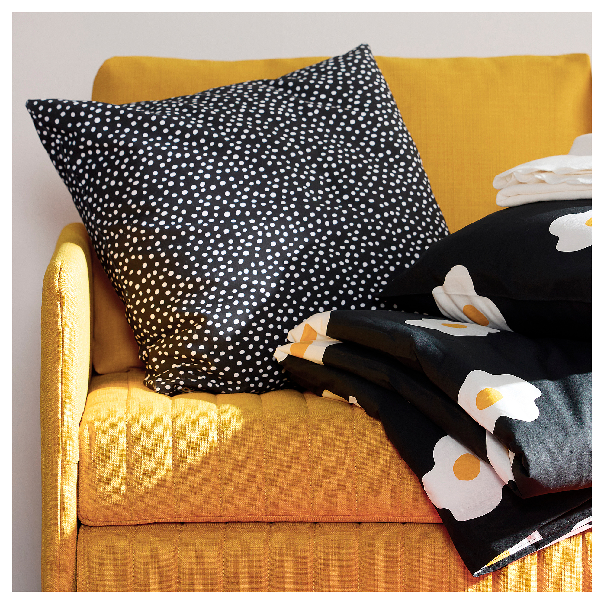 BJÖRKGRÅMAL cushion cover