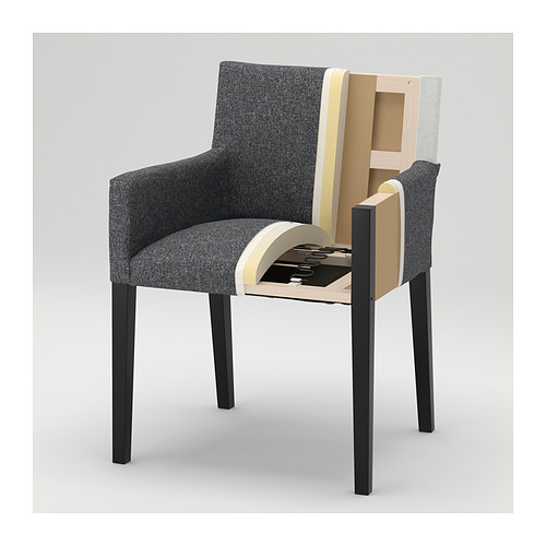 MÅRENÄS/STRANDTORP 檯及6張扶手椅