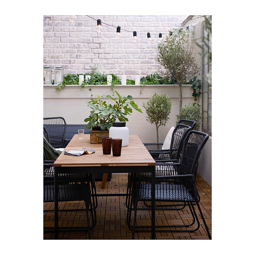 VÄSMAN extendable table, outdoor