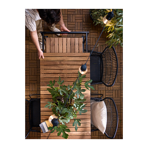 VÄSMAN extendable table, outdoor
