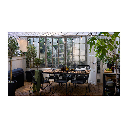 VÄSMAN extendable table, outdoor