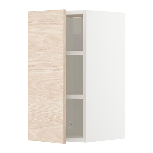 METOD wall cabinet with shelves