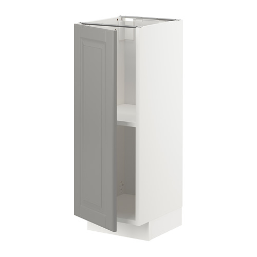 METOD base cabinet with shelves