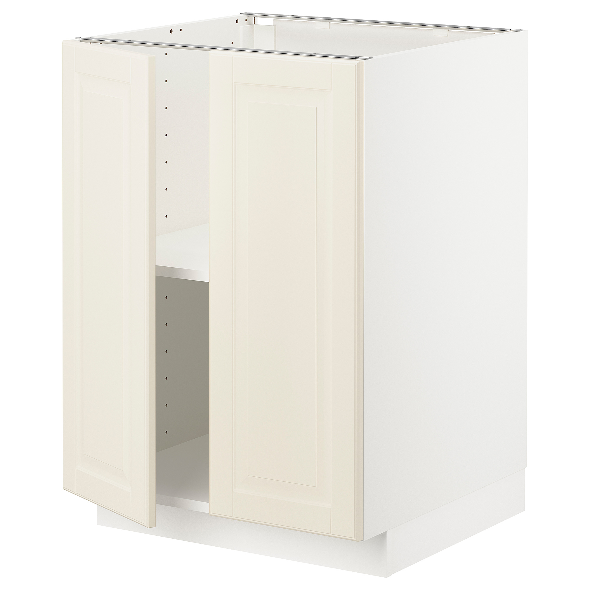 METOD base cabinet with shelves/2 doors