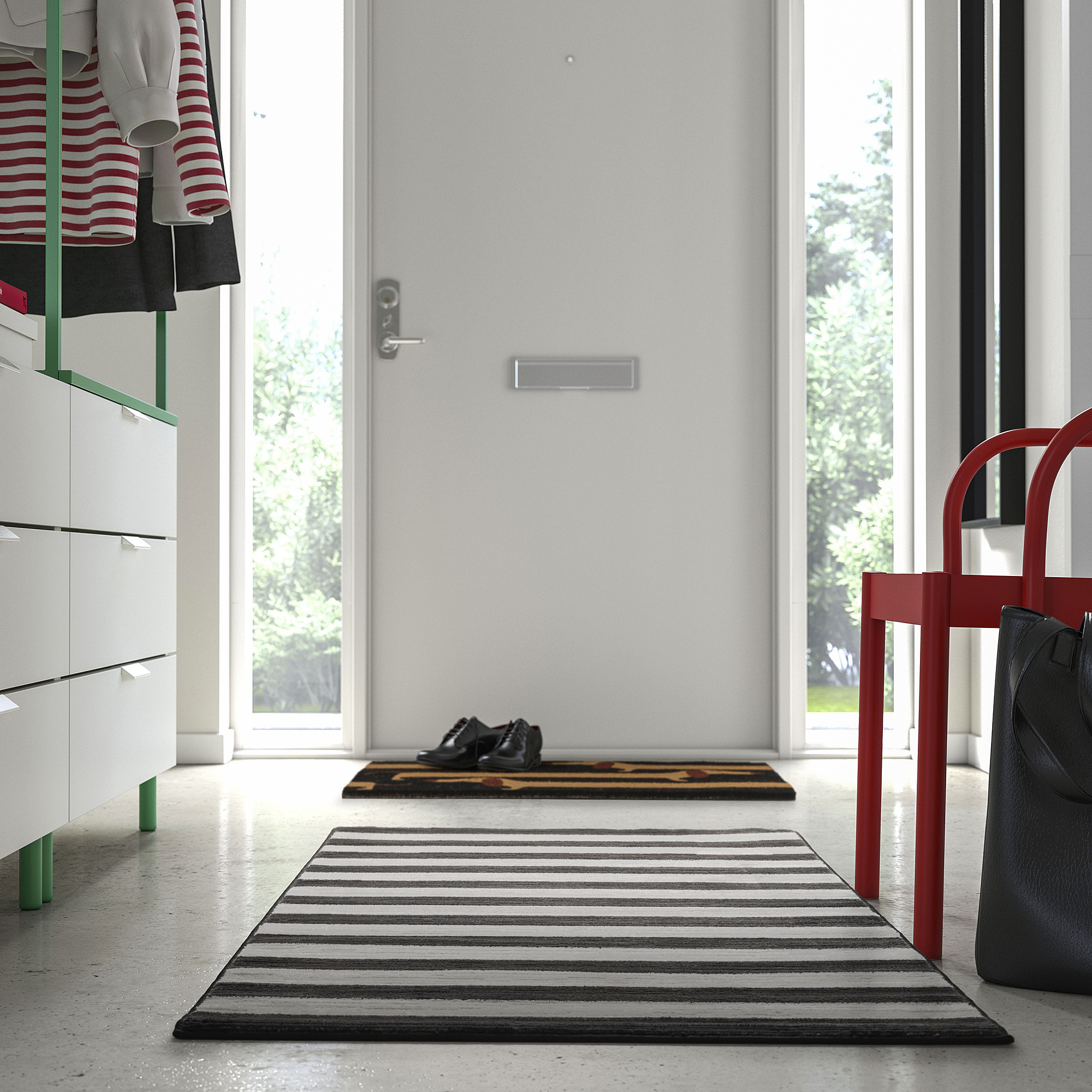 ELSYSTEM rug, low pile