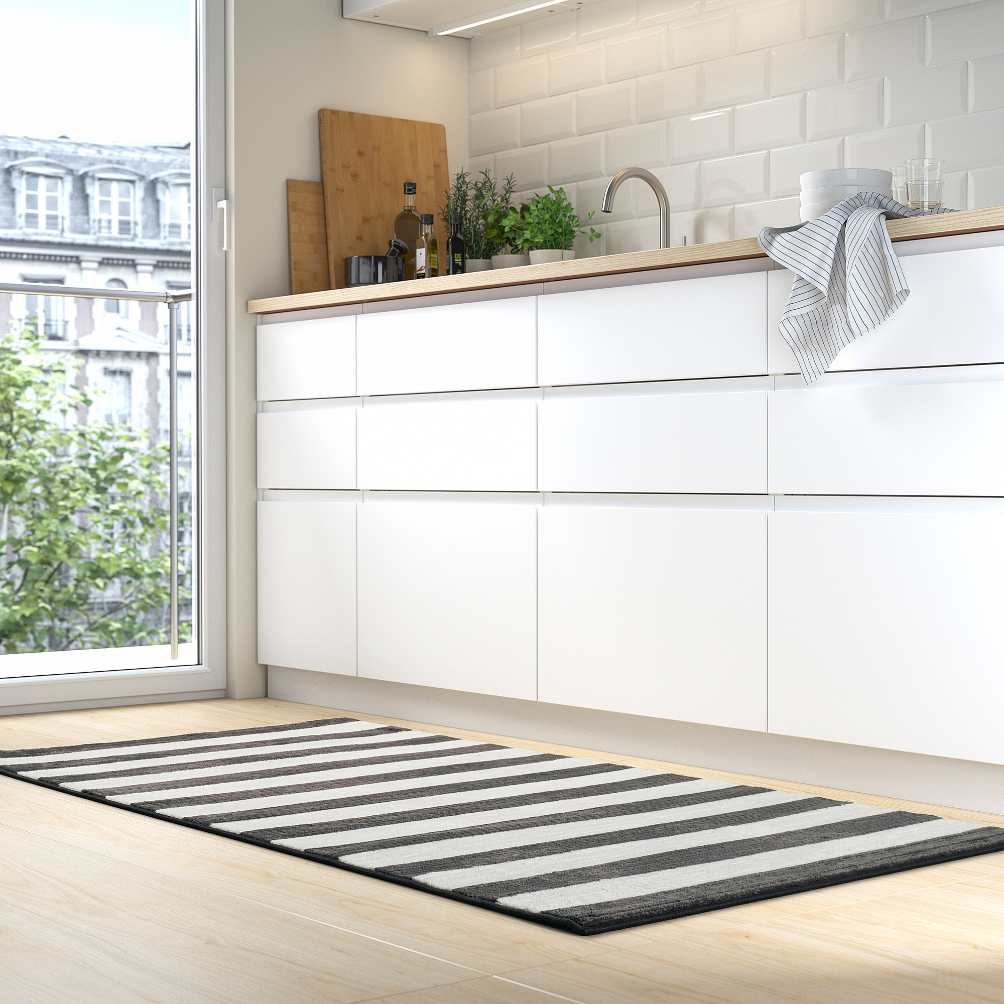 ELSYSTEM rug, low pile