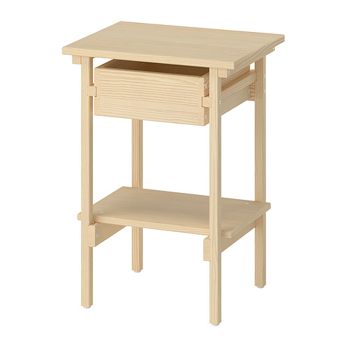 KRONÖREN - bedside table, pine, 39x32x55 cm | IKEA Hong Kong and Macau - E1009336_S4