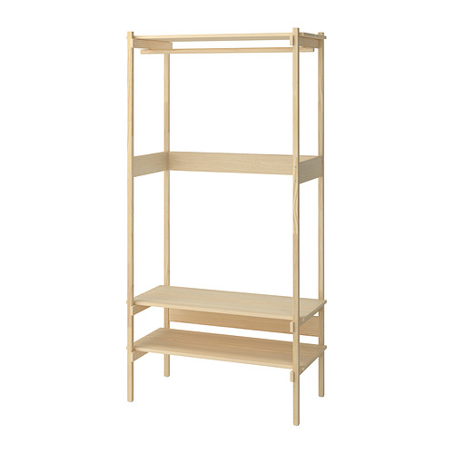 KRONÖREN - 開放式衣櫃, 松木, 90x49x181 厘米 | IKEA 香港及澳門 - E1009340_S4