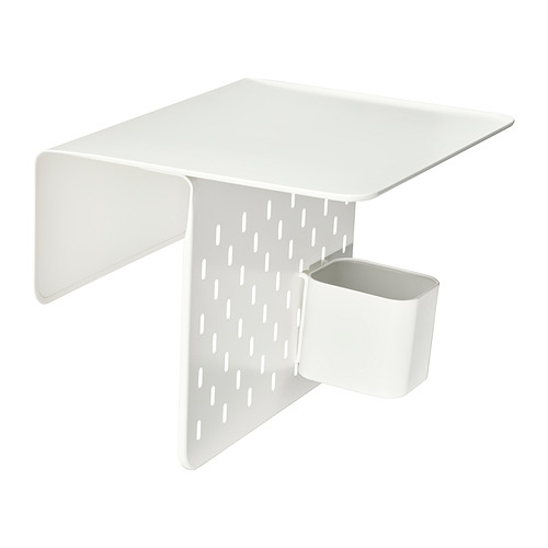 KRAMPHULT/SKÅDIS - armrest tray with container, white metal/white | IKEA Hong Kong and Macau - E1009349_S4