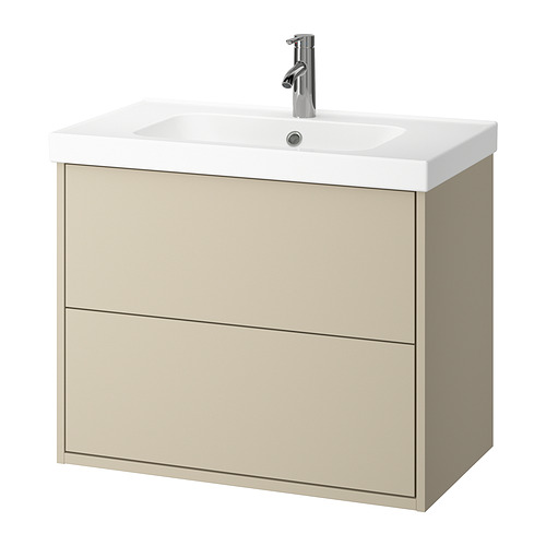 HAVBÄCK/ORRSJÖN wash-stnd w drawers/wash-basin/tap