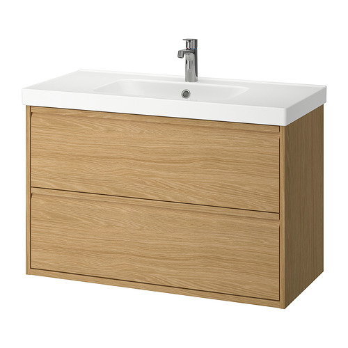 ORRSJÖN/ÄNGSJÖN wash-stnd w drawers/wash-basin/tap