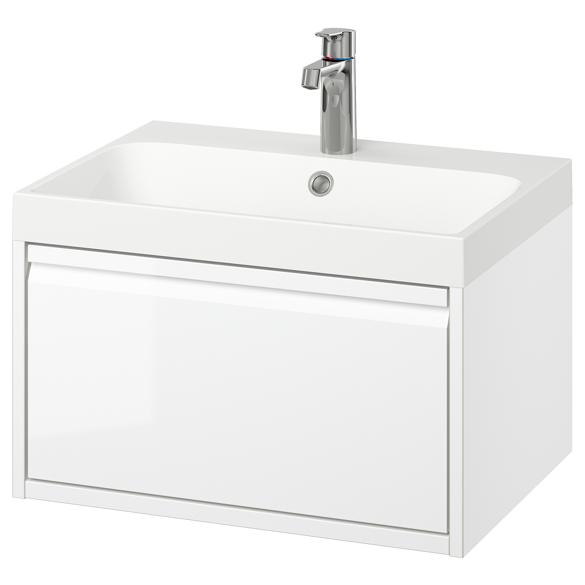 BACKSJÖN/ÄNGSJÖN wash-stnd w drawer/wash-basin/tap