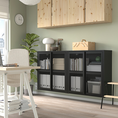 IVAR cabinet with doors