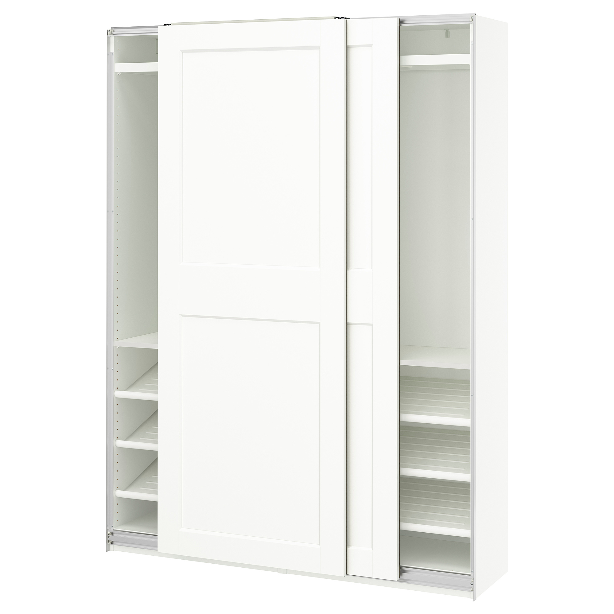 PAX/GRIMO wardrobe with sliding doors