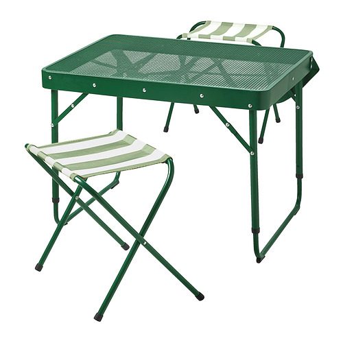 STRANDÖN folding table set