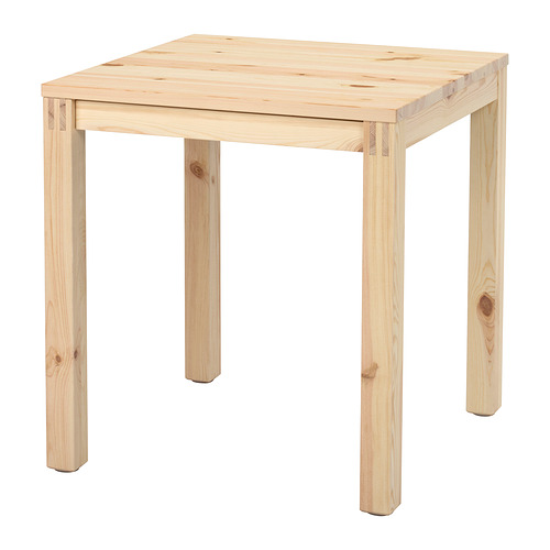 IKEA PS 2026 - table with drawer, pine clear lacquered, 70x70 cm | IKEA Hong Kong and Macau - E1009423_S4
