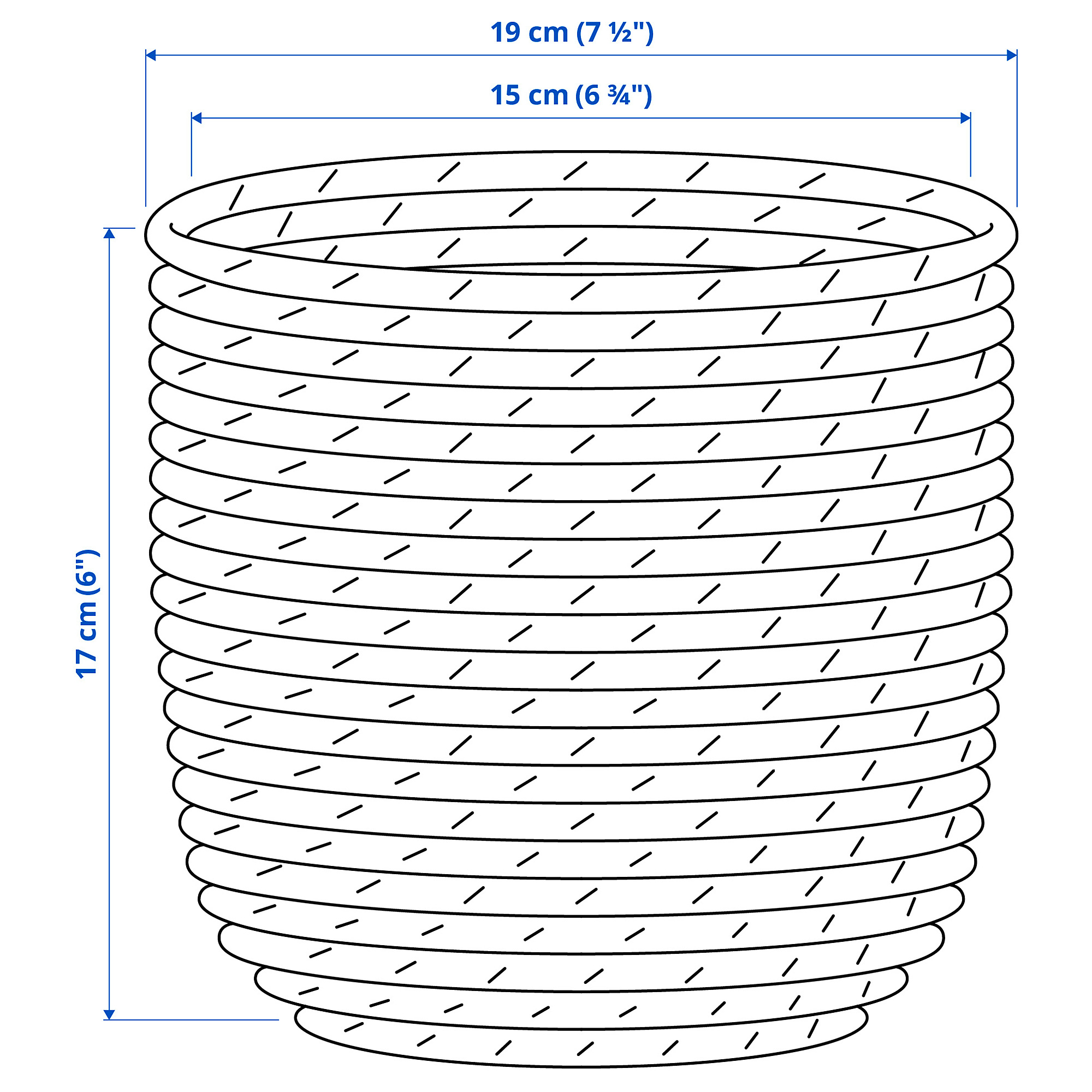 SANDÖDLA plant pot