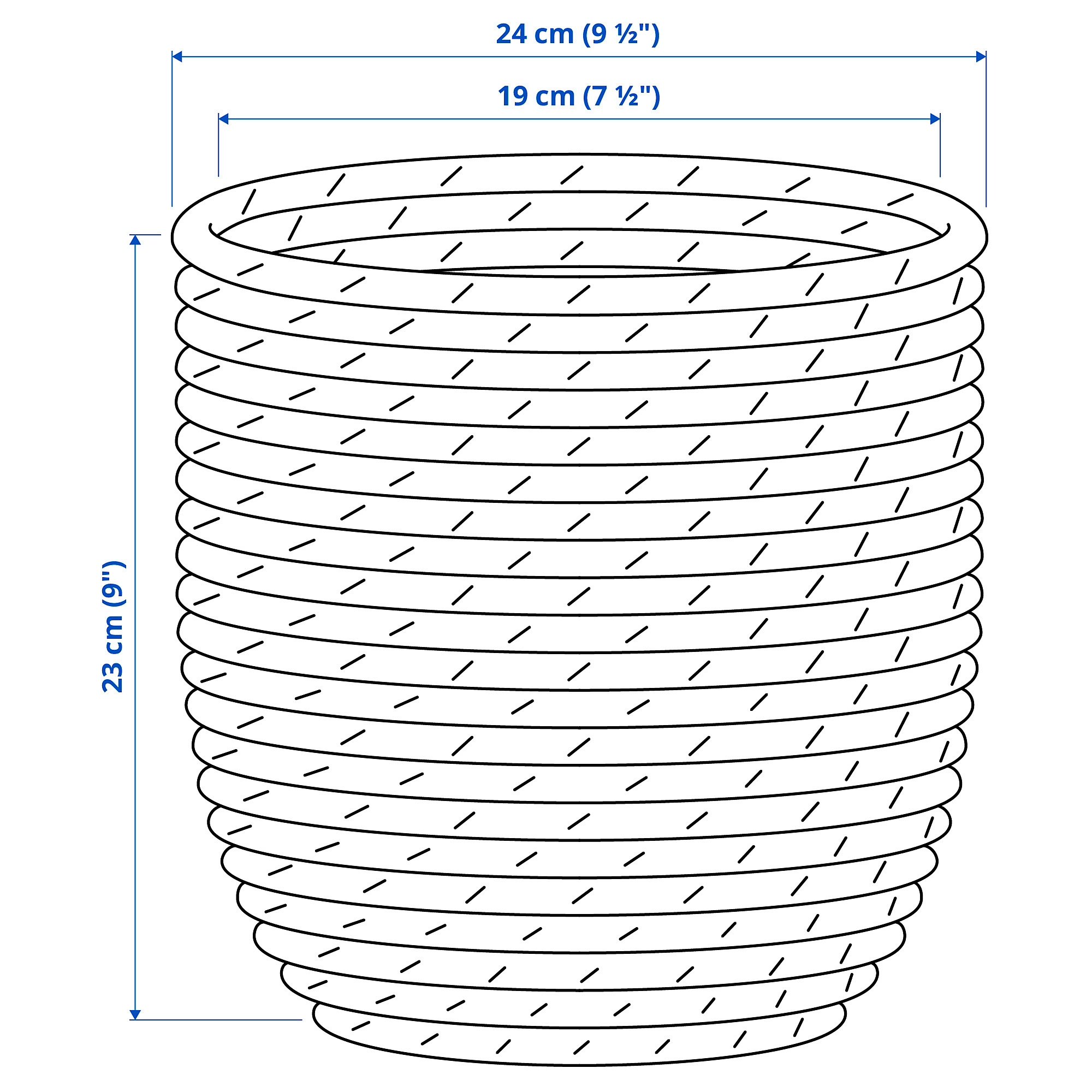 SANDÖDLA plant pot
