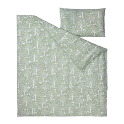 TROLLDOM - 嬰兒被套連1個枕袋, 小鹿圖案/粉紅色 | IKEA 香港及澳門 - PE826597_S3