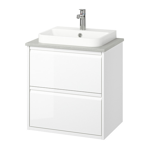 BACKSJÖN/ÄNGSJÖN wash-stnd w drawers/wash-basin/tap