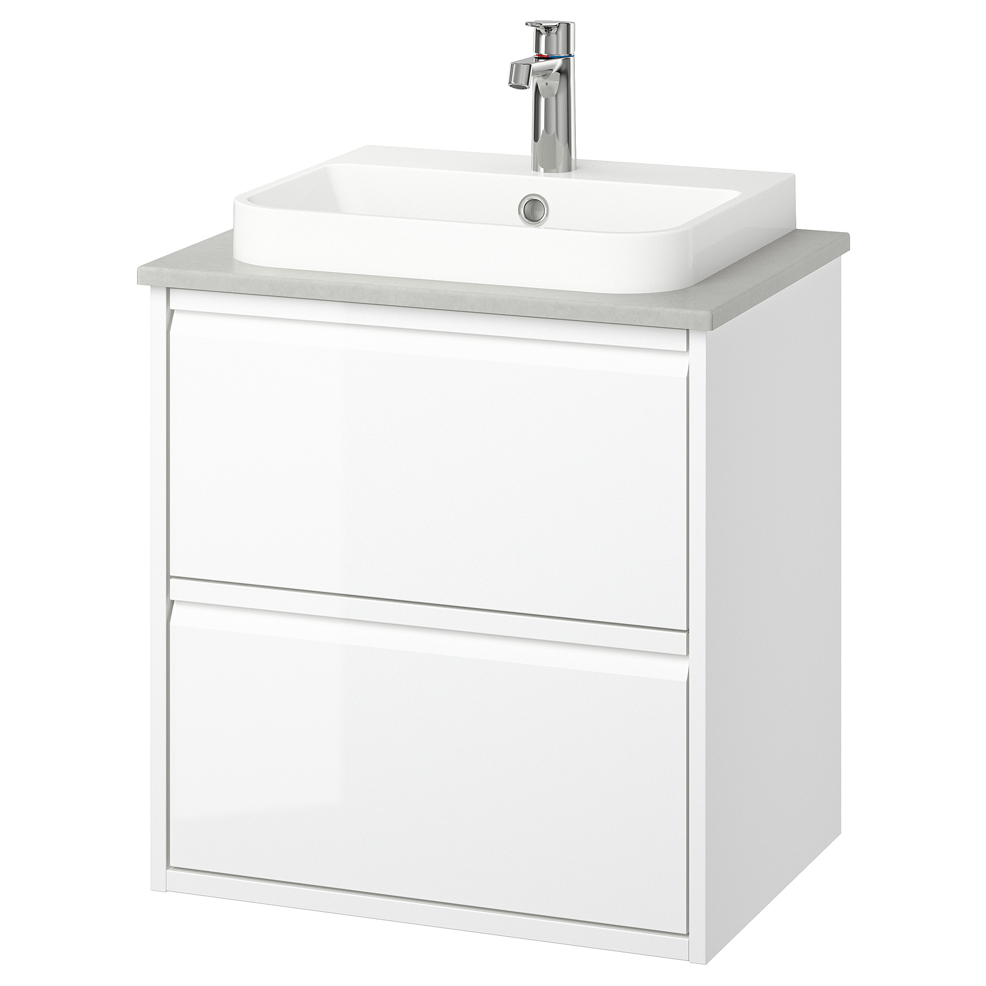 BACKSJÖN/ÄNGSJÖN wash-stnd w drawers/wash-basin/tap