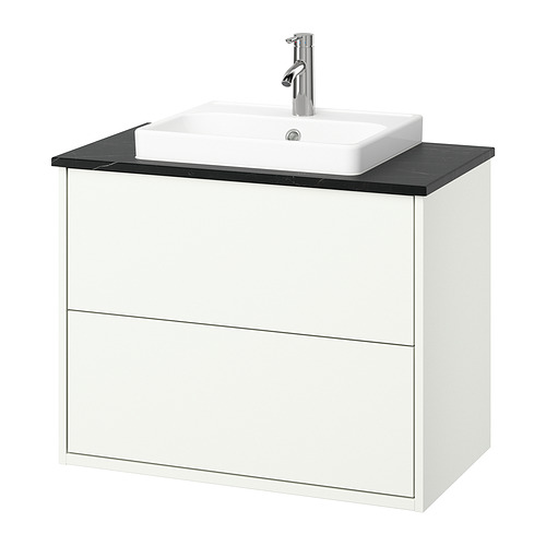 HAVBÄCK/ORRSJÖN wash-stnd w drawers/wash-basin/tap