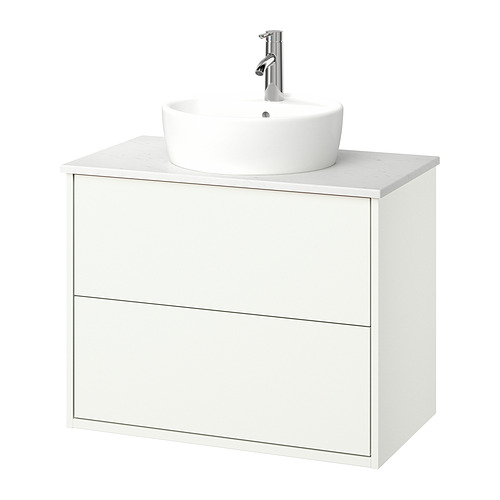 HAVBÄCK/TÖRNVIKEN wash-stnd w drawers/wash-basin/tap