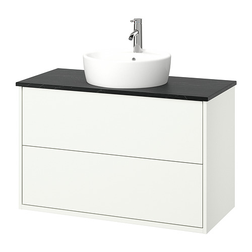 HAVBÄCK/TÖRNVIKEN wash-stnd w drawers/wash-basin/tap