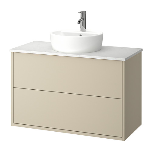 HAVBÄCK/TÖRNVIKEN wash-stnd w drawers/wash-basin/tap