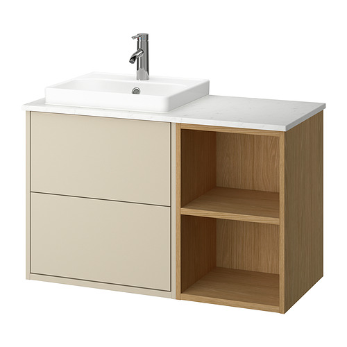 HAVBÄCK/ORRSJÖN wash-stand/wash-basin/tap