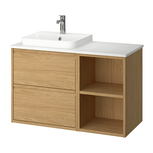 BACKSJÖN/ÄNGSJÖN wash-stand/wash-basin/tap