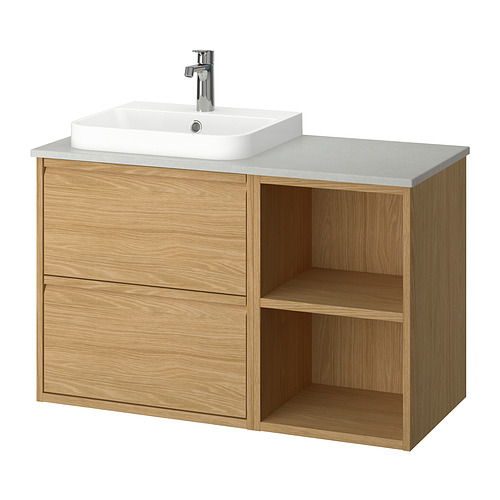 BACKSJÖN/ÄNGSJÖN wash-stand/wash-basin/tap