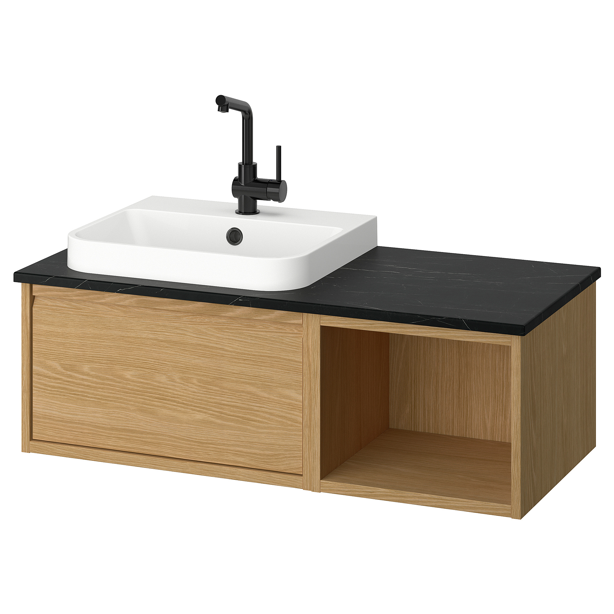 BACKSJÖN/ÄNGSJÖN wash-stand/wash-basin/tap