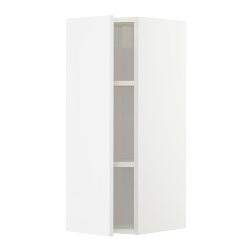 METOD wall cabinet with shelves