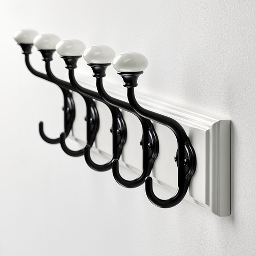 LANDKRABBA rack with 5 hooks