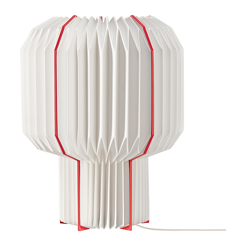 STRÅLA - 座檯燈, 白色/紅色 | IKEA 香港及澳門 - PE972097_S4