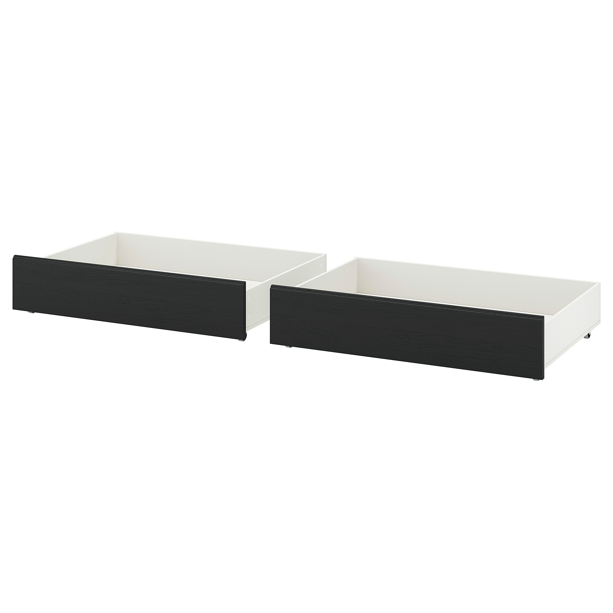 FÅGELFJÄLLET bed storage box, set of 2