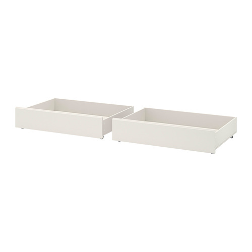 FÅGELFJÄLLET - bed storage box, set of 2, off-white, Full/Double/Twin/Single | IKEA Hong Kong and Macau - E1009641_S4