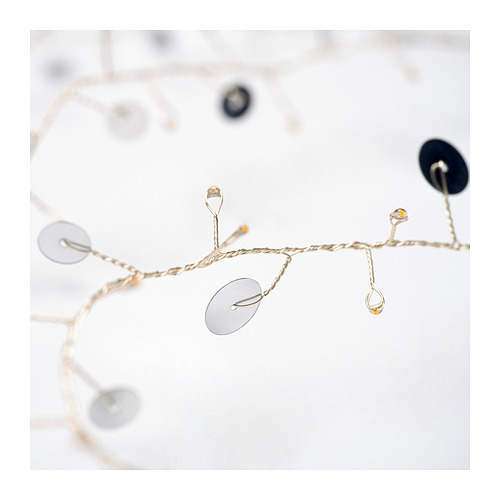 STRÅLA LED lighting chain with 80 lights