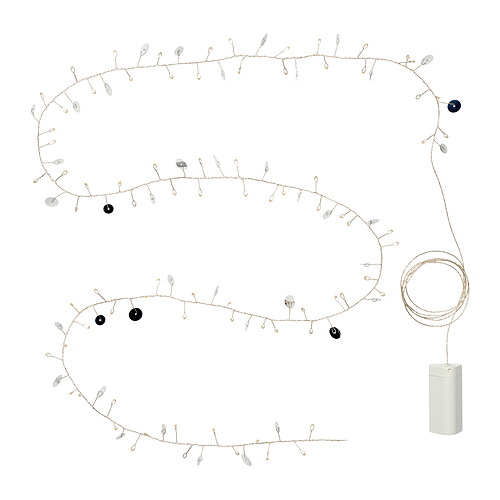 STRÅLA LED lighting chain with 80 lights
