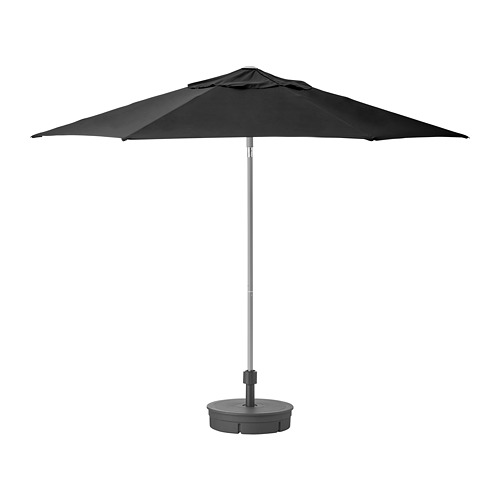 KUGGÖ/LINDÖJA parasol with base