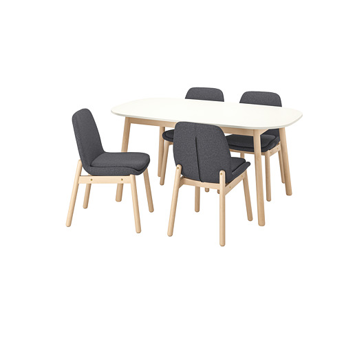 VEDBO/VEDBO table and 4 chairs