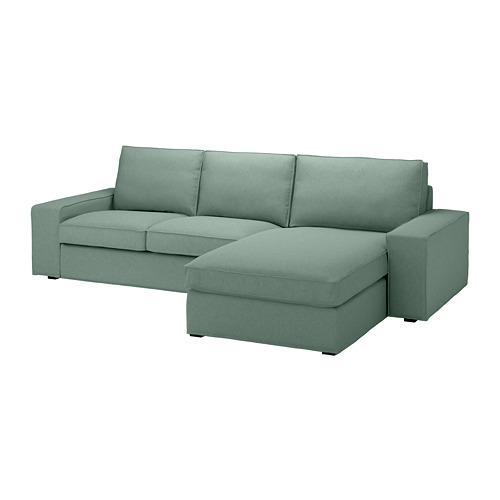 KIVIK 3-seat sofa with chaise longue