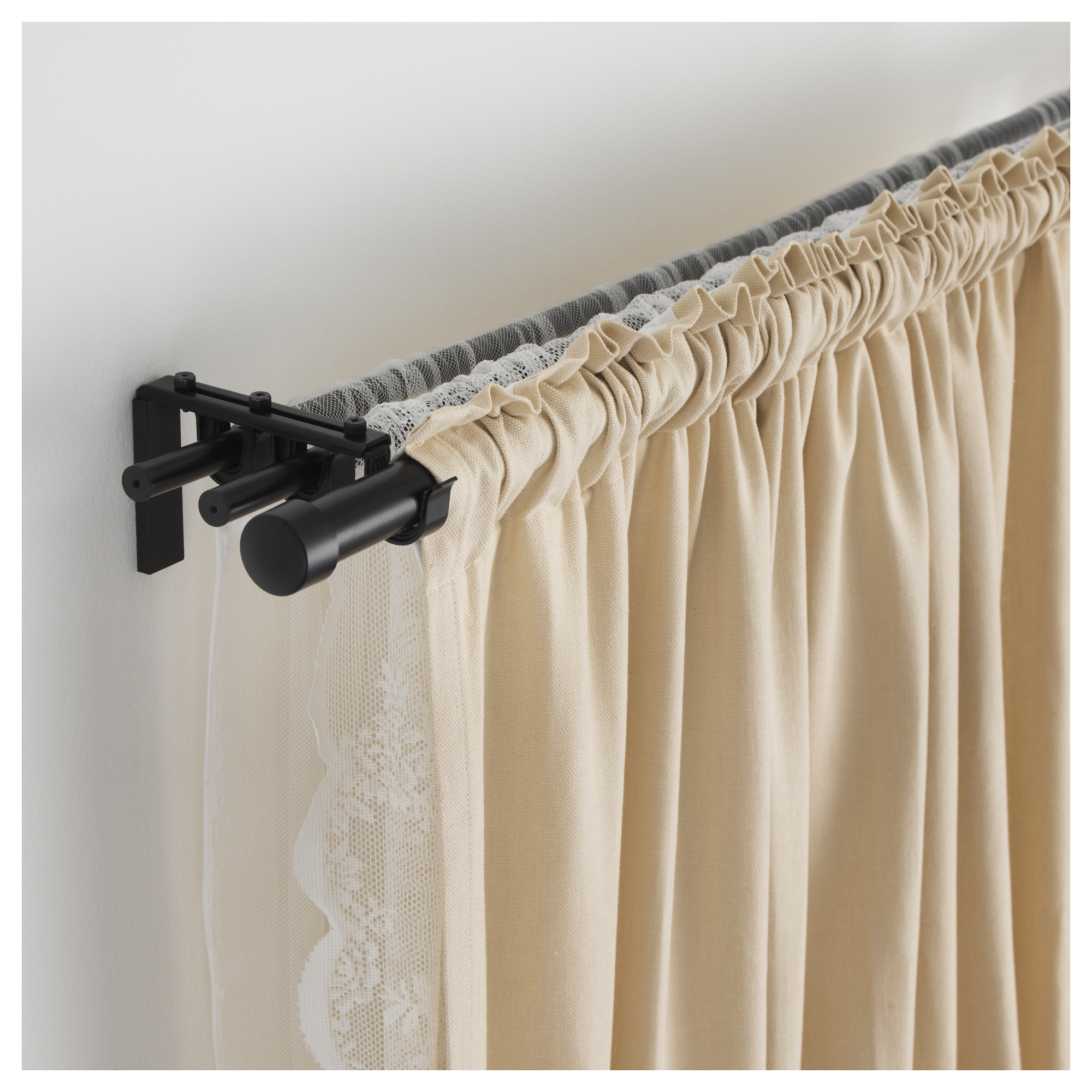 Racka Curtain Rod Black Ikea Hong Kong