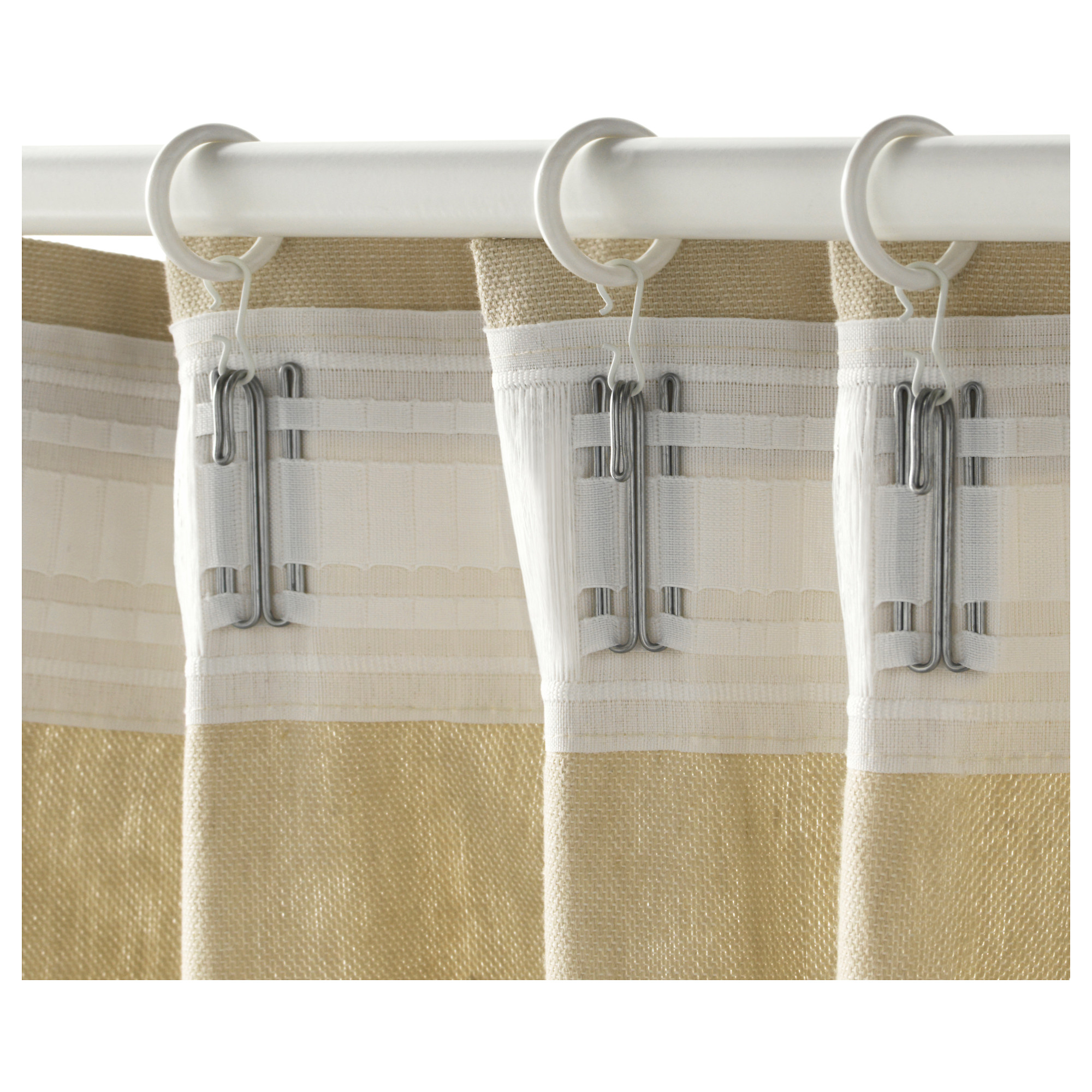 Syrlig Curtain Ring With Clip And Hook White Ikea Hong Kong