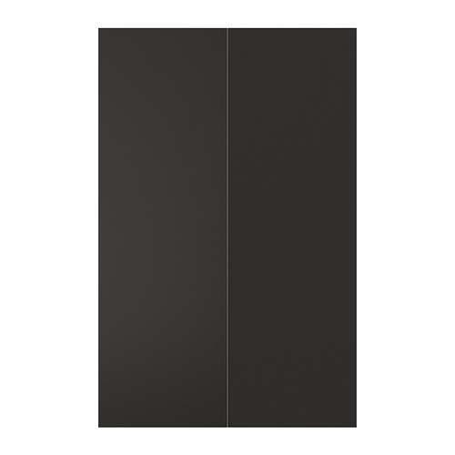 NICKEBO 2-p door f corner base cabinet set