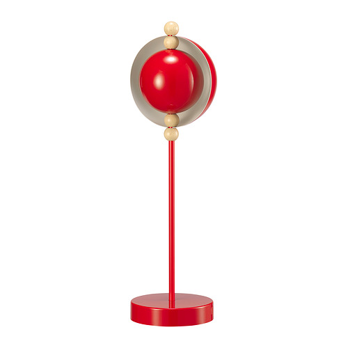STRÅLA - LED decorative table lamp, metal battery-operated/red | IKEA Hong Kong and Macau - PE972189_S4