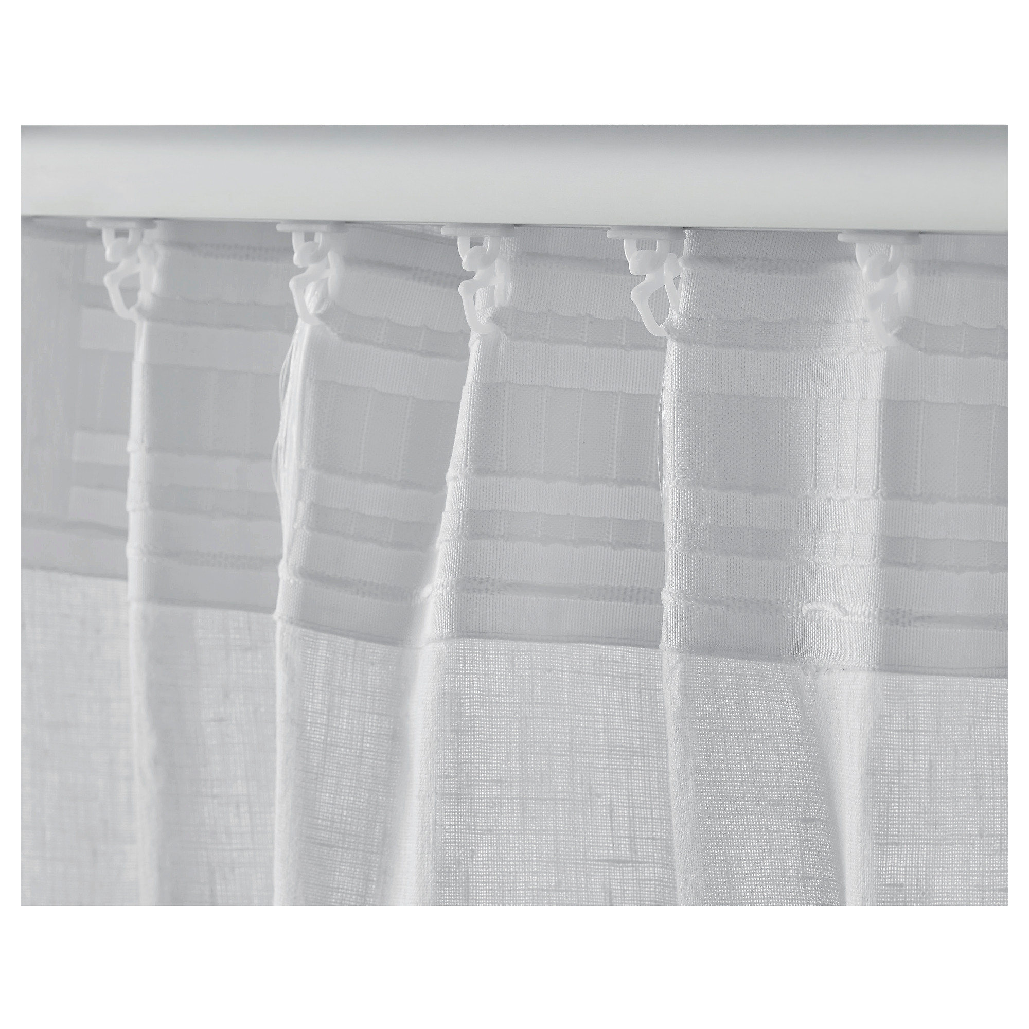 AINA - curtains, 1 pair, white | IKEA Hong Kong