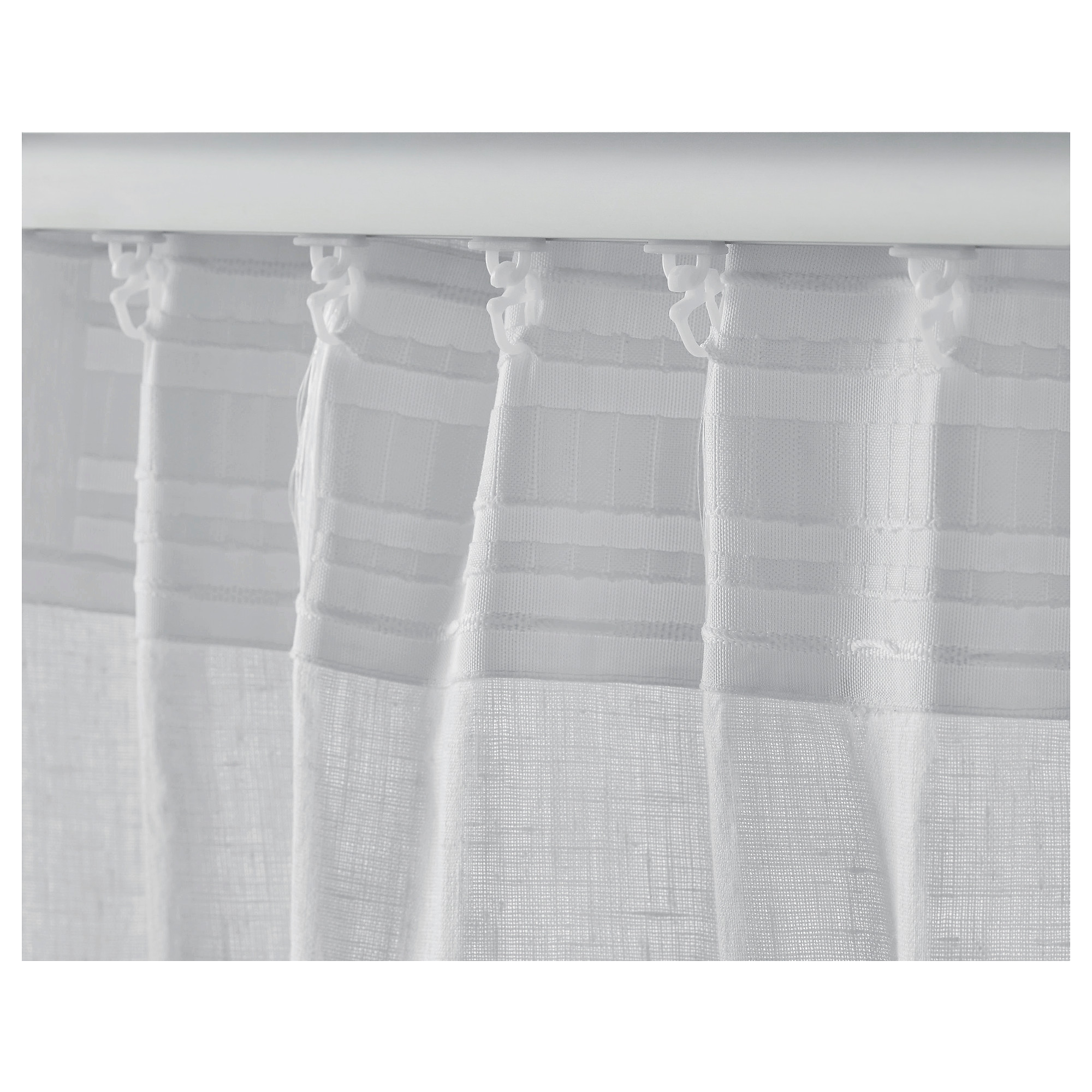 AINA curtains, 1 pair, white IKEA Hong Kong
