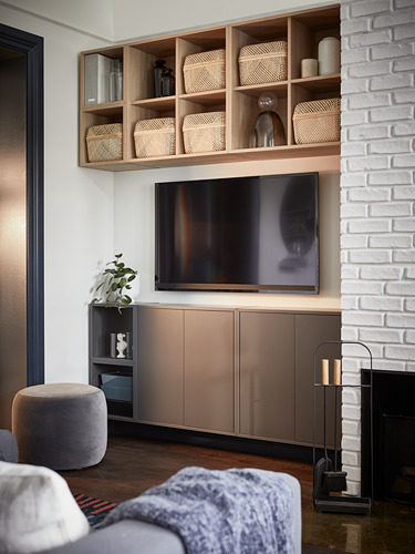 EKET wall-mounted shelving unit